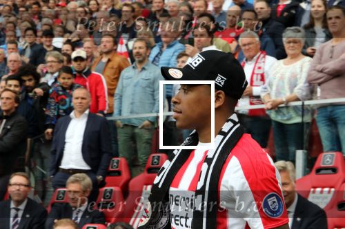 Eindhoven, 15 April 2018
PSV-AJAX, eindstand 3-0 en Landskampioen Seizoen 2017-2018
Steven Bergwijn