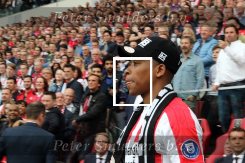 Eindhoven, 15 April 2018
PSV-AJAX, eindstand 3-0 en Landskampioen Seizoen 2017-2018
Steven Bergwijn