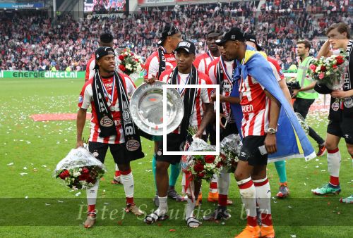 Eindhoven, 15 April 2018
PSV-AJAX, eindstand 3-0 en Landskampioen Seizoen 2017-2018
Steven Bergwijn