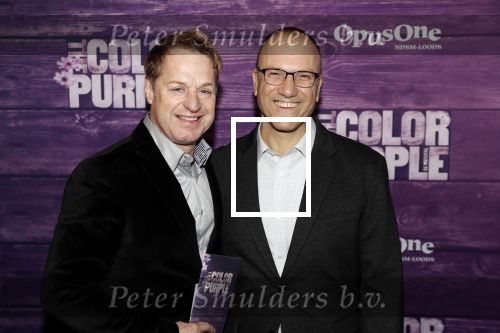 Amsterdam 16 april 2018
Premiere the color purple in de NDSM loods. Tony Neef met partner