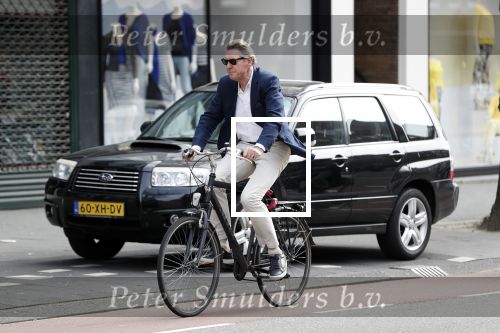 Amsterdam 8 april 2018
Ursul de Geer op de fiets in Amstetrdam zuid
