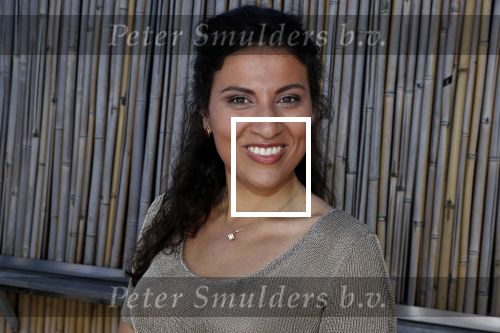 Amsterdam 8 mei 2018
Jeansdrager van het jaar verkeizing in het apollo hotel. Zahra Lfil met vriend Martin Vis