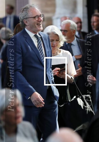Leiden 19 april 2019
Matthaus Passion in de kerk in Leiden . Alexander Pechtold kwam met zijn (ex) vrouw