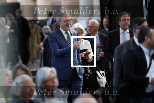 Leiden 19 april 2019
Matthaus Passion in de kerk in Leiden . Alexander Pechtold kwam met zijn (ex) vrouw