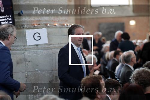 Leiden 19 april 2019
Matthaus Passion in de kerk in Leiden . Alexander Pechtold kwam met zijn (ex) vrouw