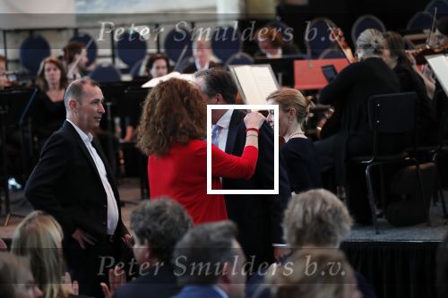 Leiden 19 april 2019
Matthaus Passion in de kerk in Leiden . Alexander Pechtold kwam met zijn (ex) vrouw
