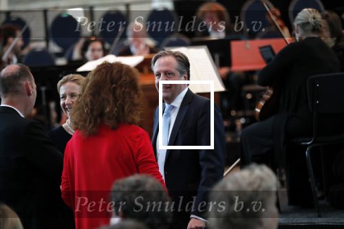 Leiden 19 april 2019
Matthaus Passion in de kerk in Leiden . Alexander Pechtold kwam met zijn (ex) vrouw