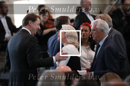 Leiden 19 april 2019
Matthaus Passion in de kerk in Leiden . Alexander Pechtold kwam met zijn (ex) vrouw