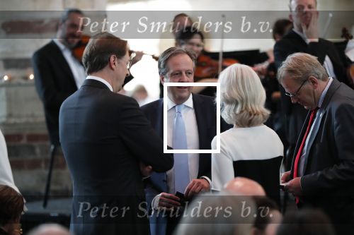 Leiden 19 april 2019
Matthaus Passion in de kerk in Leiden . Alexander Pechtold kwam met zijn (ex) vrouw