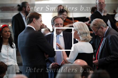 Leiden 19 april 2019
Matthaus Passion in de kerk in Leiden . Alexander Pechtold kwam met zijn (ex) vrouw