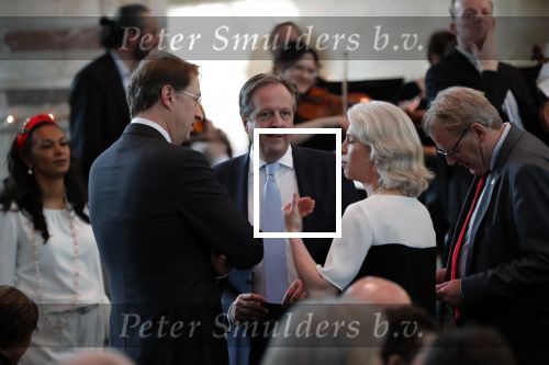 Leiden 19 april 2019
Matthaus Passion in de kerk in Leiden . Alexander Pechtold kwam met zijn (ex) vrouw