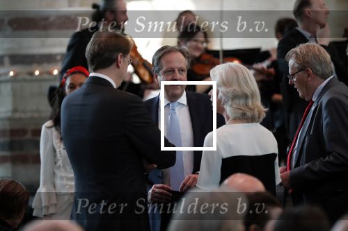 Leiden 19 april 2019
Matthaus Passion in de kerk in Leiden . Alexander Pechtold kwam met zijn (ex) vrouw