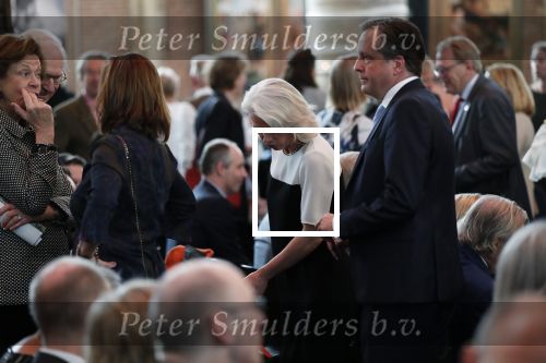 Leiden 19 april 2019
Matthaus Passion in de kerk in Leiden . Alexander Pechtold kwam met zijn (ex) vrouw