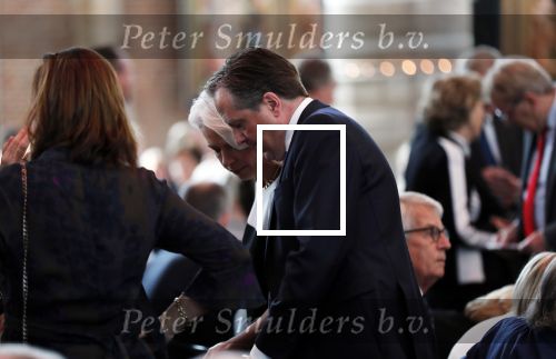 Leiden 19 april 2019
Matthaus Passion in de kerk in Leiden . Alexander Pechtold kwam met zijn (ex) vrouw