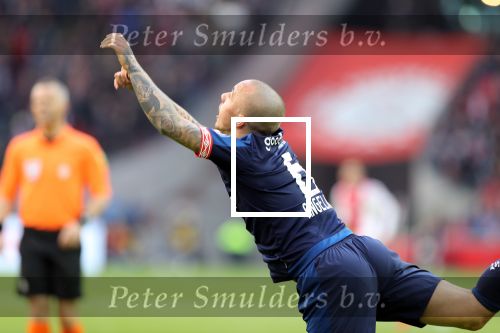 Amsterdam, 31 Maart 2019 AJAX-PSV, eindstand 3-1
Angelino