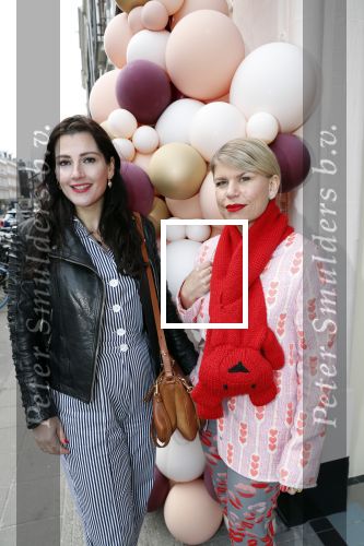 Amsterdam 12 april 2019
Opening winkel van Chantal Janzen &C op de van Woustraat. Anne-Marie Jung en Tina de Bruin