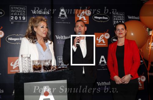 Amsterdam 8 april 2019
Strong women award in het Apollo Hotel. Betty de Groot