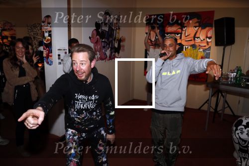Amsterdam 9 mei 2019
Opening expositie Selwyn Senatori. Bizzey