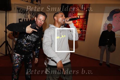 Amsterdam 9 mei 2019
Opening expositie Selwyn Senatori. Bizzey