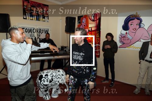 Amsterdam 9 mei 2019
Opening expositie Selwyn Senatori. Bizzey