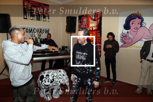 Amsterdam 9 mei 2019
Opening expositie Selwyn Senatori. Bizzey