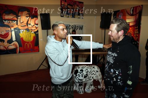 Amsterdam 9 mei 2019
Opening expositie Selwyn Senatori. Bizzey
