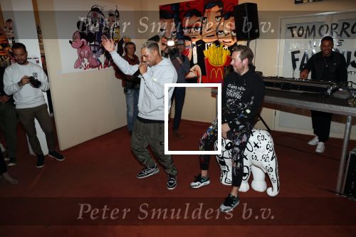 Amsterdam 9 mei 2019
Opening expositie Selwyn Senatori. Bizzey