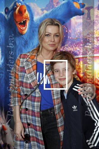 Amsterdam 7 april 2019
Premiere wonderpark in pathe arena. Bridget Maasland kwam met haar zoon Mees
