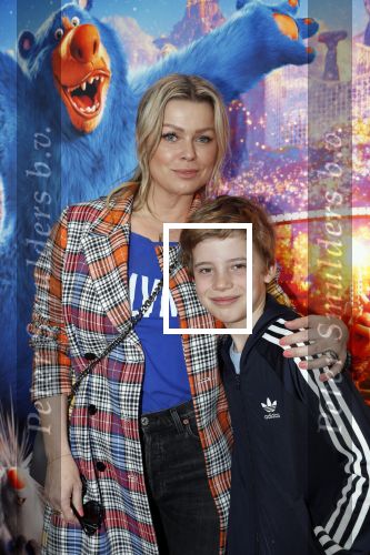 Amsterdam 7 april 2019
Premiere wonderpark in pathe arena. Bridget Maasland kwam met haar zoon Mees