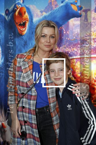 Amsterdam 7 april 2019
Premiere wonderpark in pathe arena. Bridget Maasland kwam met haar zoon Mees