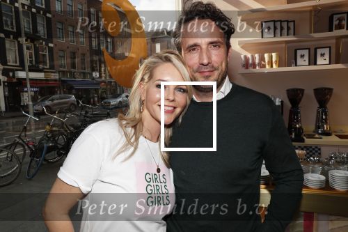 Amsterdam 12 april 2019
Opening winkel van Chantal Janzen &C op de van Woustraat. Chantal met haar man Marco Geeratz