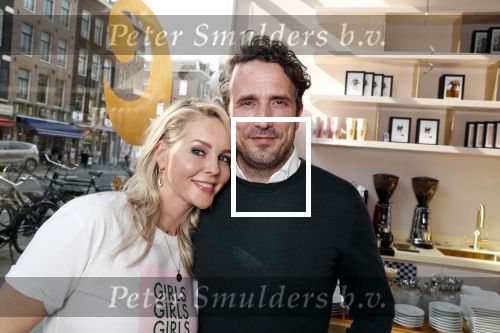 Amsterdam 12 april 2019
Opening winkel van Chantal Janzen &C op de van Woustraat. Chantal met haar man Marco Geeratz