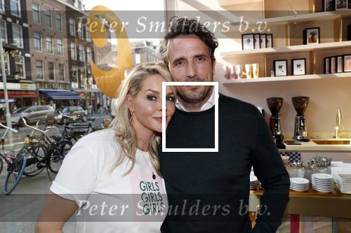 Amsterdam 12 april 2019
Opening winkel van Chantal Janzen &C op de van Woustraat. Chantal met haar man Marco Geeratz