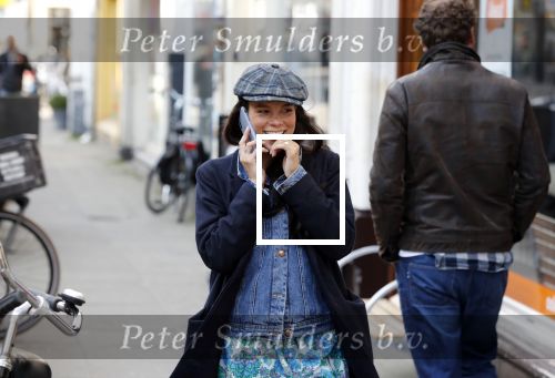 Amsterdam 12 april 2019
Opening winkel van Chantal Janzen &C op de van Woustraat. Cloe Leenheer met een vriend