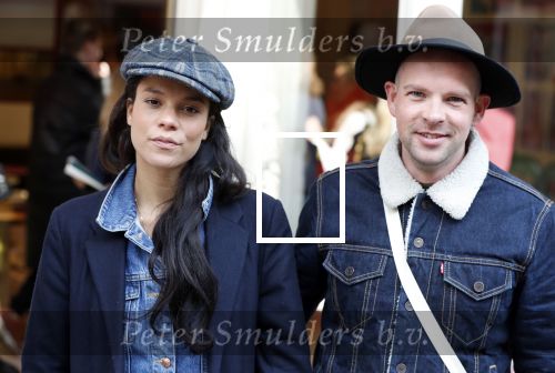 Amsterdam 12 april 2019
Opening winkel van Chantal Janzen &C op de van Woustraat. Cloe Leenheer met een vriend