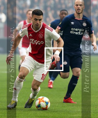 Amsterdam, 31 Maart 2019 AJAX-PSV, eindstand 3-1
Dusan Tadic