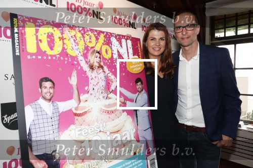 Volendam 6 mei 2019
10 jaar magazine 100%NL bij hotel Spaander. Eddy Guyt met zijn vrouw Lisette Sier