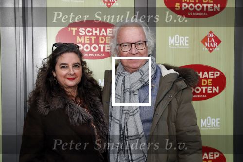 Amsterdam 14 april 2019
Premiere van t schaep met de 5 poten in het deLamar theater. Eddy Habbema en partner