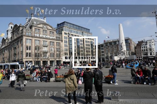 Amsterdam 15 april 2019
Nieuwe appartement / huis van Edgar Davids op de dam in Amsterdam.