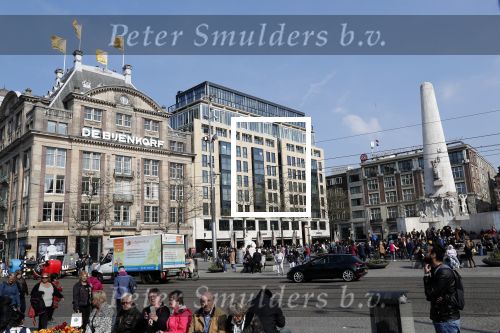 Amsterdam 15 april 2019
Nieuwe appartement / huis van Edgar Davids op de dam in Amsterdam.
