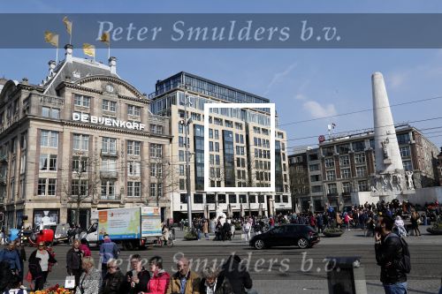Amsterdam 15 april 2019
Nieuwe appartement / huis van Edgar Davids op de dam in Amsterdam.