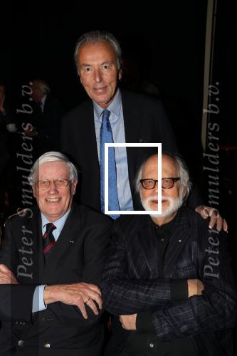 Den Haag, 8 Mei 2019
Uitreiking boek Elco Brinkman met de tekst: Bouwen en Bewaren
Elco Brinkman met Rob Houwer en Hans Wiegel