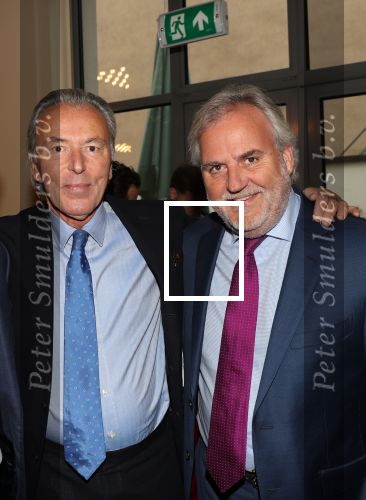 Den Haag, 8 Mei 2019
Uitreiking boek Elco Brinkman met de tekst: Bouwen en Bewaren
Elco Brinkman met broer Bram Brinkman