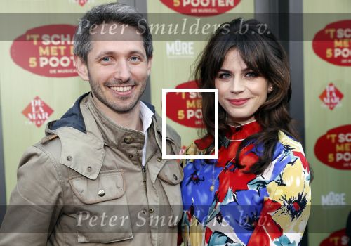 Amsterdam 14 april 2019
Premiere van t schaep met de 5 poten in het deLamar theater. Elise Schaap en partner Wouter de Jong