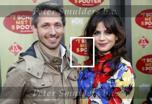 Amsterdam 14 april 2019
Premiere van t schaep met de 5 poten in het deLamar theater. Elise Schaap en partner Wouter de Jong