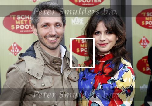 Amsterdam 14 april 2019
Premiere van t schaep met de 5 poten in het deLamar theater. Elise Schaap en partner Wouter de Jong