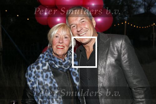 Bloemendaal 13 april 2019
Afscheidsfeest voor Hans Klok die naar Las Vegas gaat verhuizen. Frank Gutteling met vriendin Ans van Kuijeren