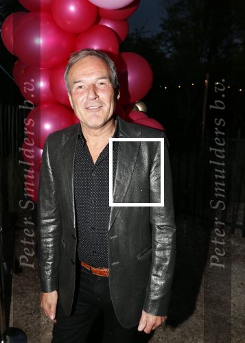 Bloemendaal 13 april 2019
Afscheidsfeest voor Hans Klok die naar Las Vegas gaat verhuizen. Frank Gutteling met vriendin Ans van Kuijeren