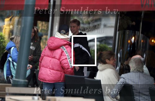 Amsterdam 7 mei 2019
Frenkie de Jong met zijn vriendin Mikky in Amsterdam zuid.