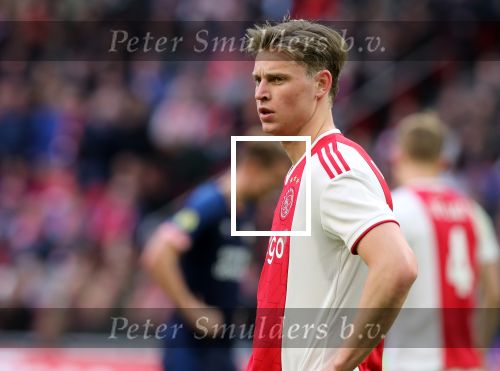 Amsterdam, 31 Maart 2019 AJAX-PSV, eindstand 3-1
Frenkie de Jong